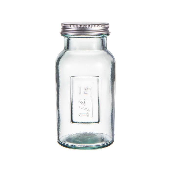 ladelle Eco Recycled Rustico 250ml Clear Storage Bottle