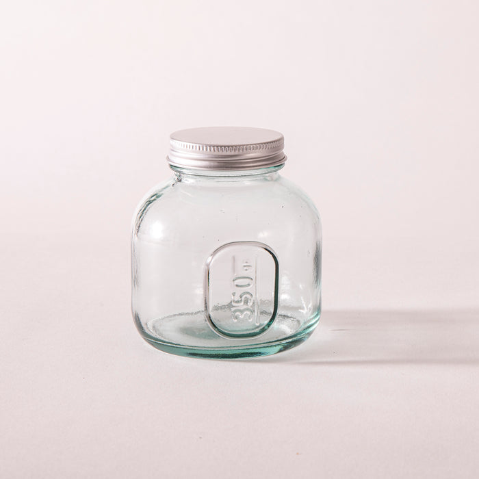 Ladelle Eco Recycled Rustico 350ml Clear Storage Jar
