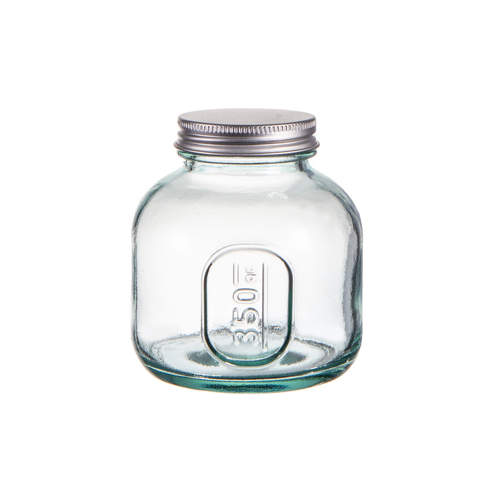 ladelle Eco Recycled Rustico 350ml Clear Storage Jar