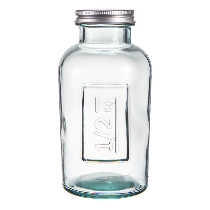 ladelle Eco Recycled Rustico 500ml Clear Storage Bottle