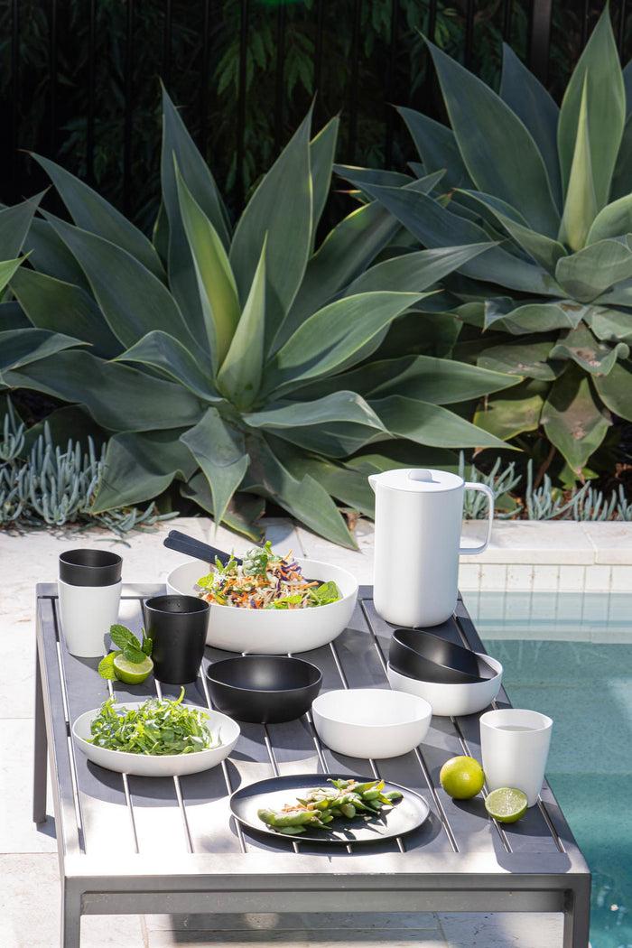 Ladelle Flinders PET Charcoal Salad Bowl & Server Set