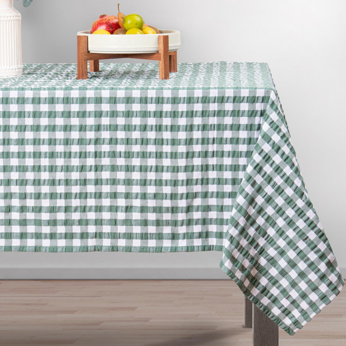 Ladelle Allegra Green 150x270cm Tablecloth