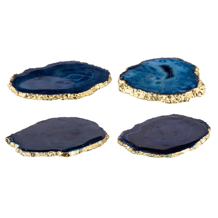 ladelle Allira Sapphire 4pk Coaster Set
