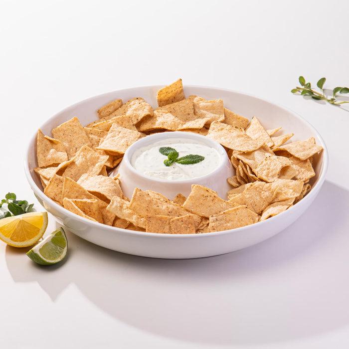 Ladelle Alto Serve & Share Chip & Dip Platter