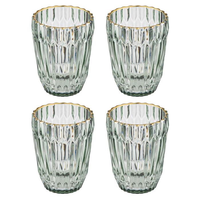 ladelle Amara Sage 4pk Lowball Tumbler