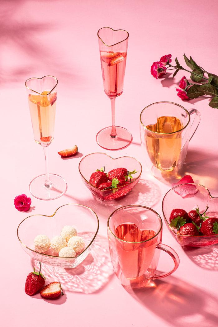 Ladelle Amour Clear Mug