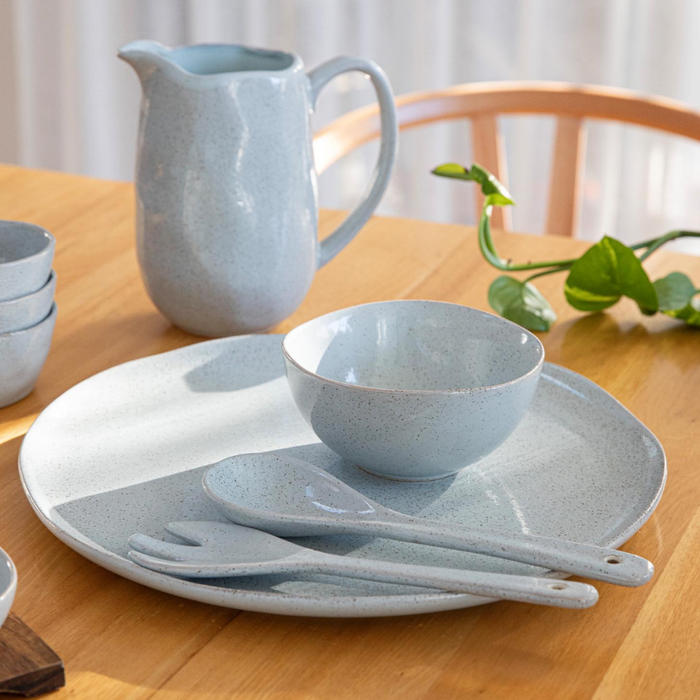 Ladelle Artisan Blue 2pc Bowl Set