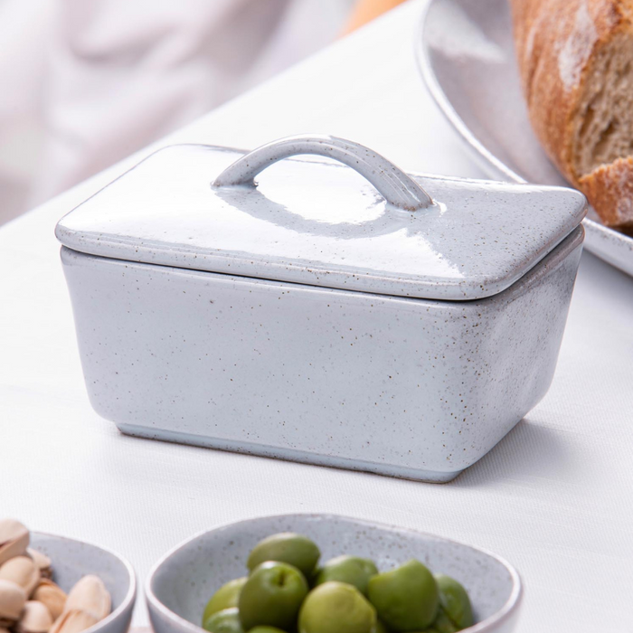 Ladelle Artisan Blue Butter Dish