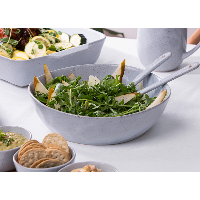 Ladelle Artisan Blue Salad Servers