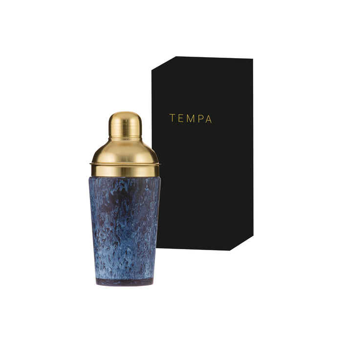 Ladelle Bennett Blue Cocktail Shaker