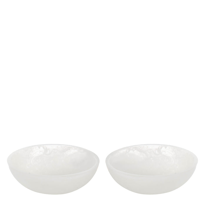 ladelle Bennett White 2pc Bowl Set