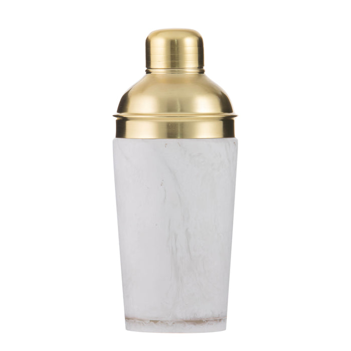 ladelle Bennett White Cocktail Shaker
