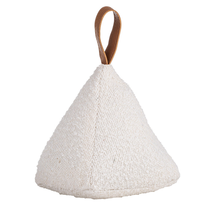 ladelle Boucle Cream Door Stop
