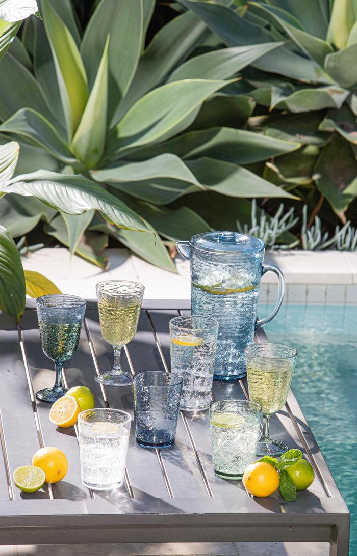Ladelle Byron Blue Highball Tumbler - Set Of 4