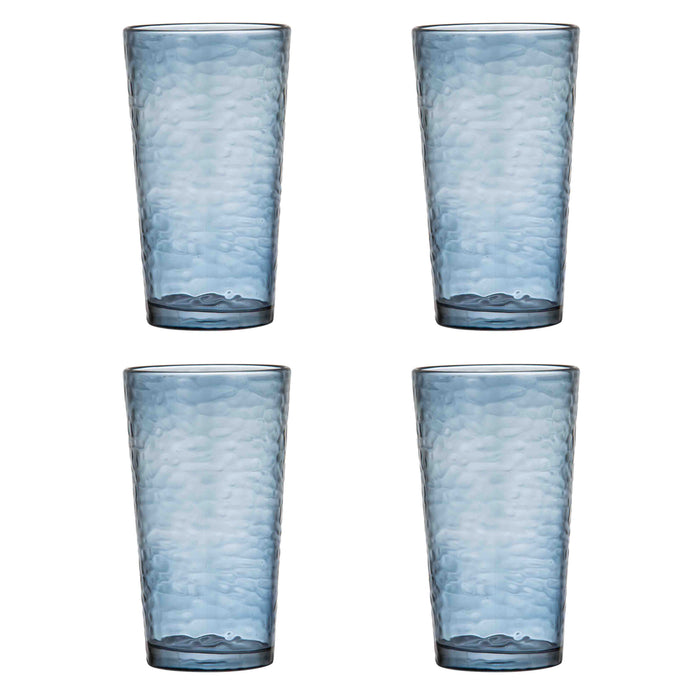 ladelle Byron Blue Highball Tumbler - Set of 4