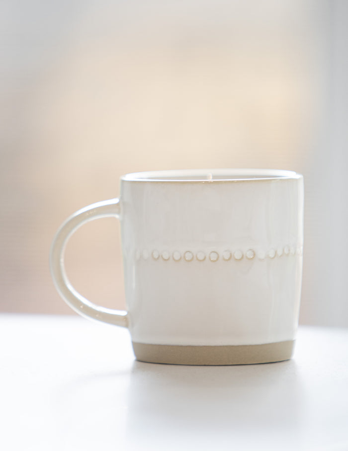 Ladelle Cameo Ivory 4pk Mug Set
