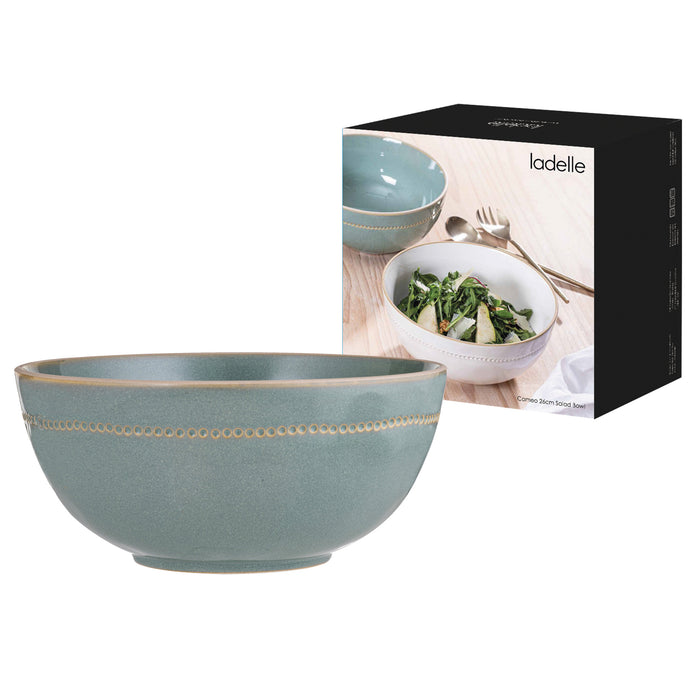 Ladelle Cameo Sage 26cm Salad Bowl