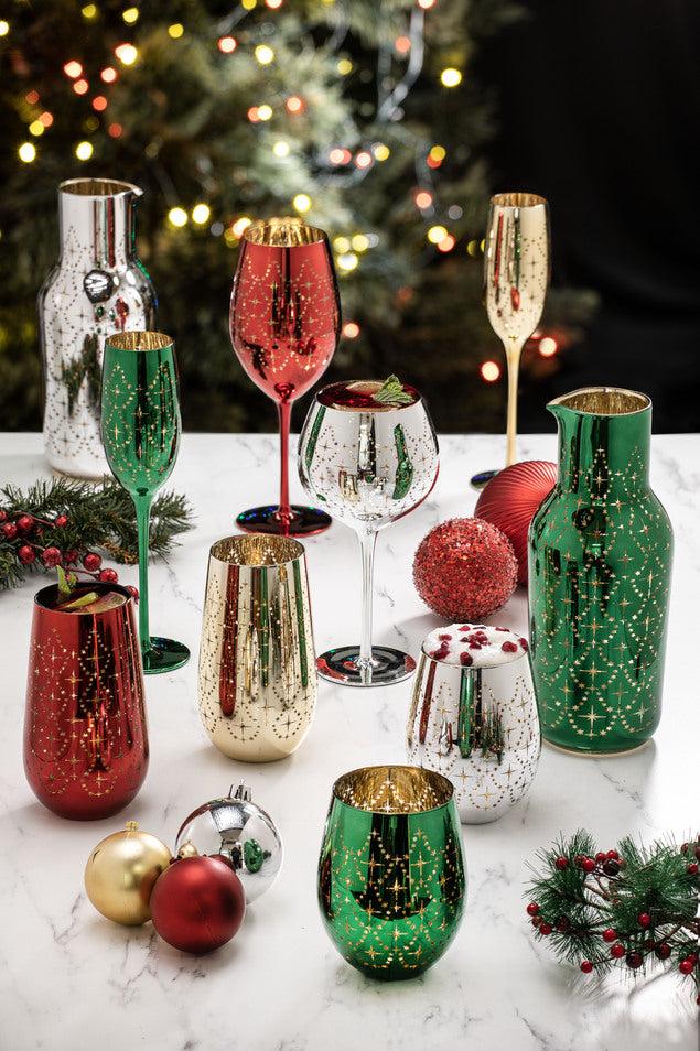 Ladelle Celeste Gold 2pk Highball Tumbler