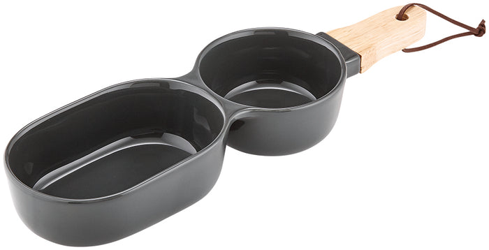 ladelle Classic 2 Part Charcoal Serve Stick
