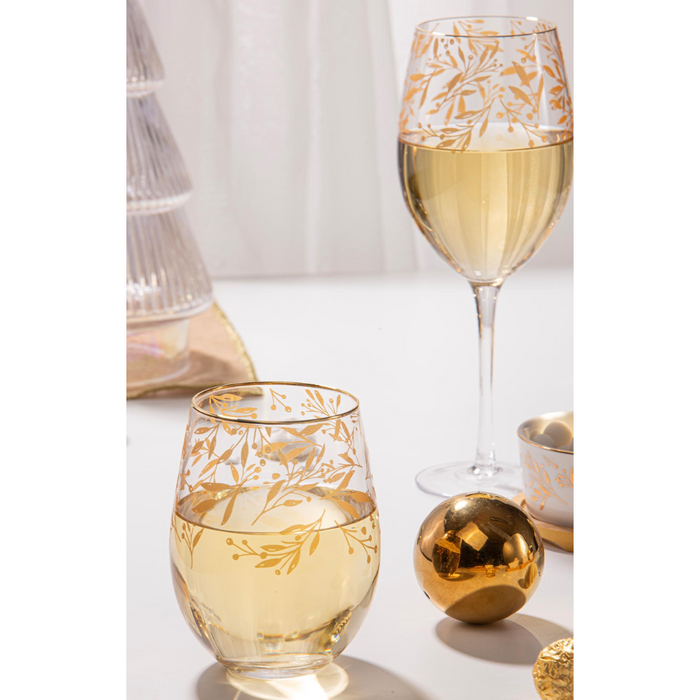 Ladelle Comet 2pk Glass Tumbler