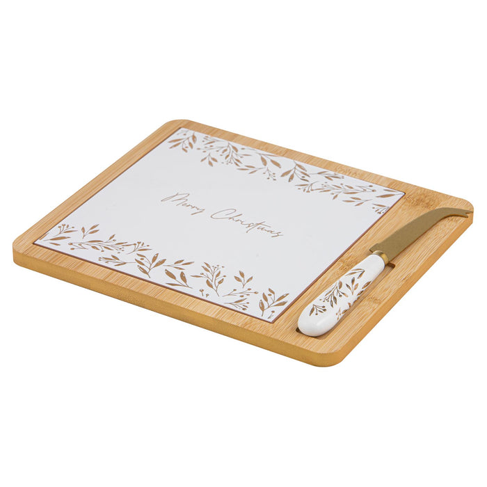 ladelle Comet Platter and Cheese Knife Set