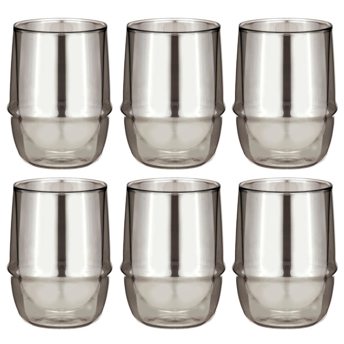 ladelle Costa Charcoal Large 6pk Tumbler