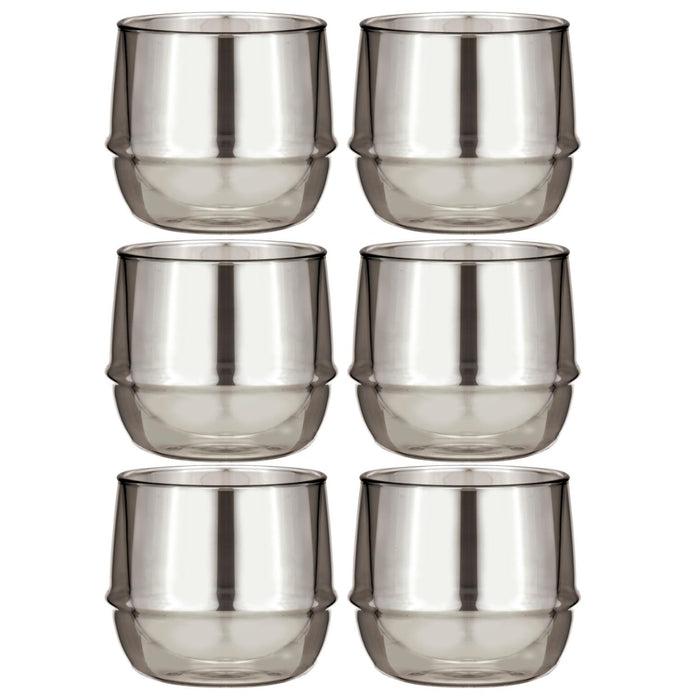 ladelle Costa Charcoal Small 6pk Tumbler