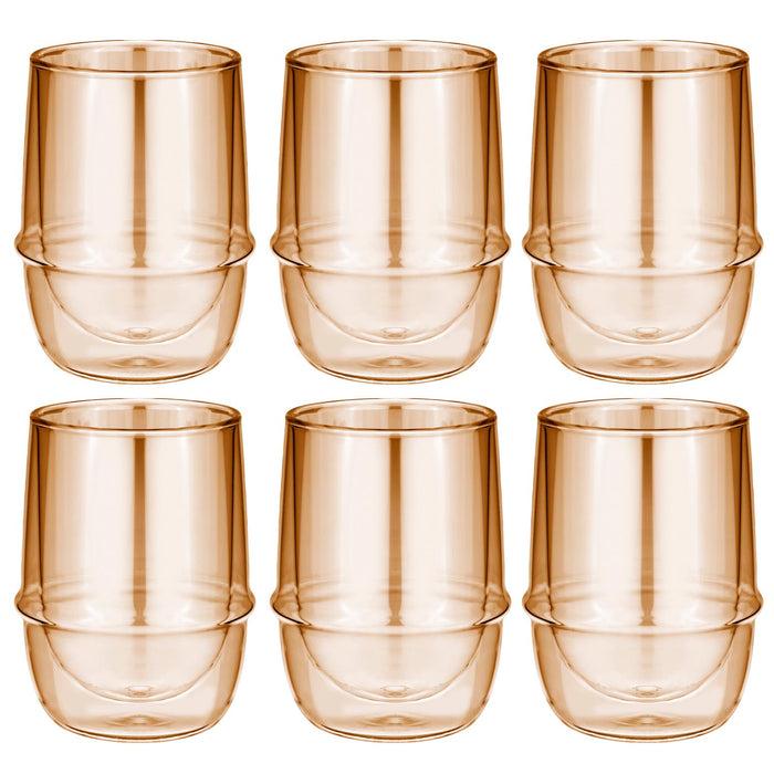 ladelle Costa Gold Large 6pk Tumbler