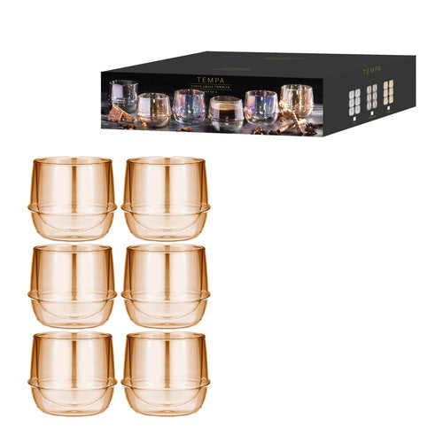 Ladelle Costa Gold Small 6pk Tumbler