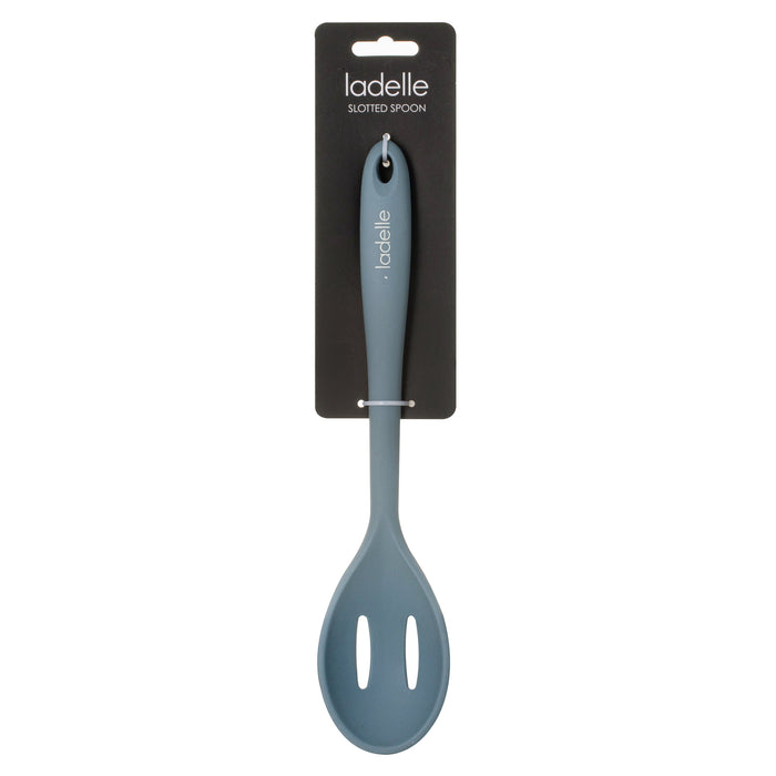 Ladelle Craft Blue Silicone Slotted Spoon