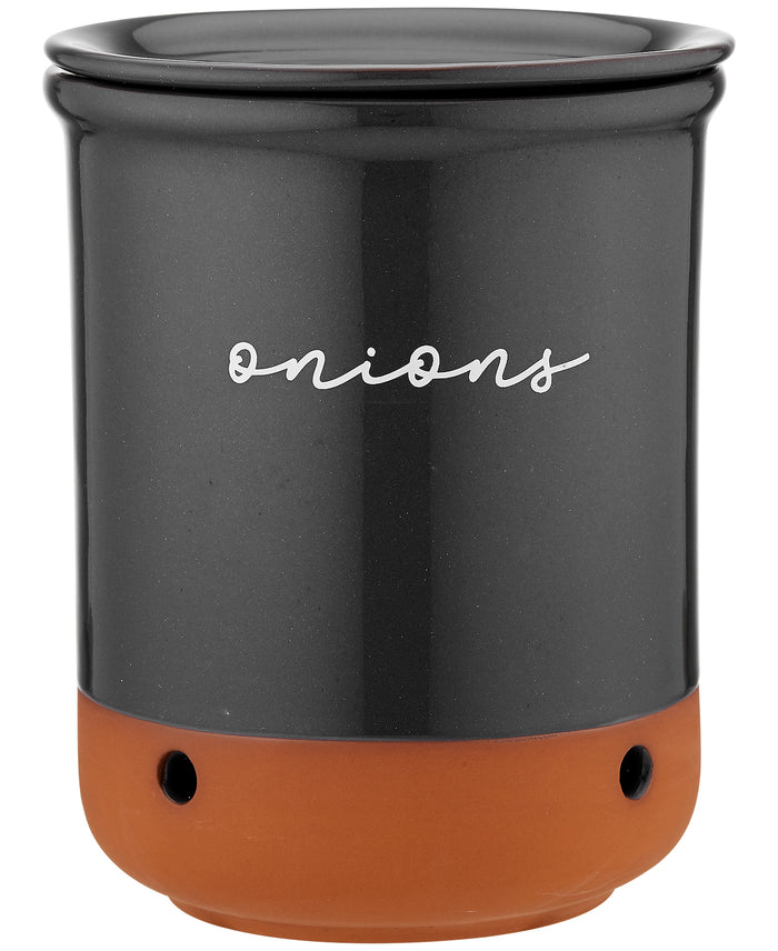 ladelle Eco Charcoal Onion Vault