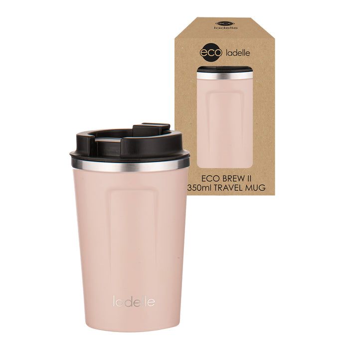 Ladelle Eco Culture Nougat 350ml Travel Mug