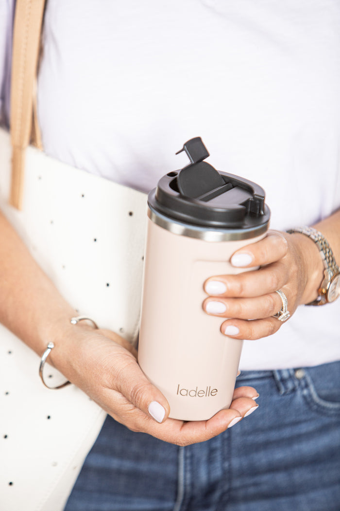 Ladelle Eco Culture Nougat 500ml Travel Mug