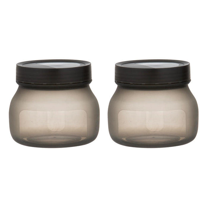 ladelle Eco Flexi Charcoal 2pk Large Jar