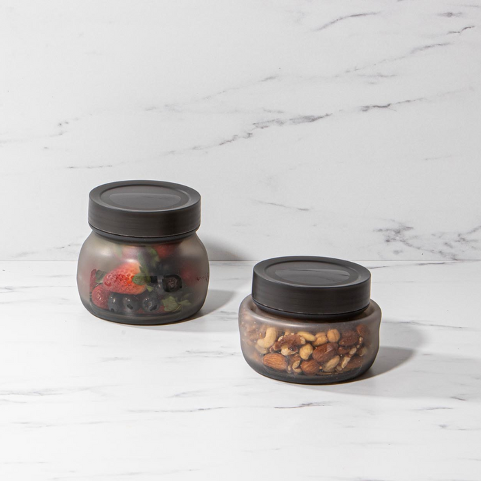 Ladelle Eco Flexi Charcoal 2pk Medium Jar