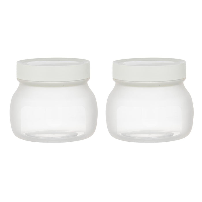 ladelle Eco Flexi White 2pk Large Jar