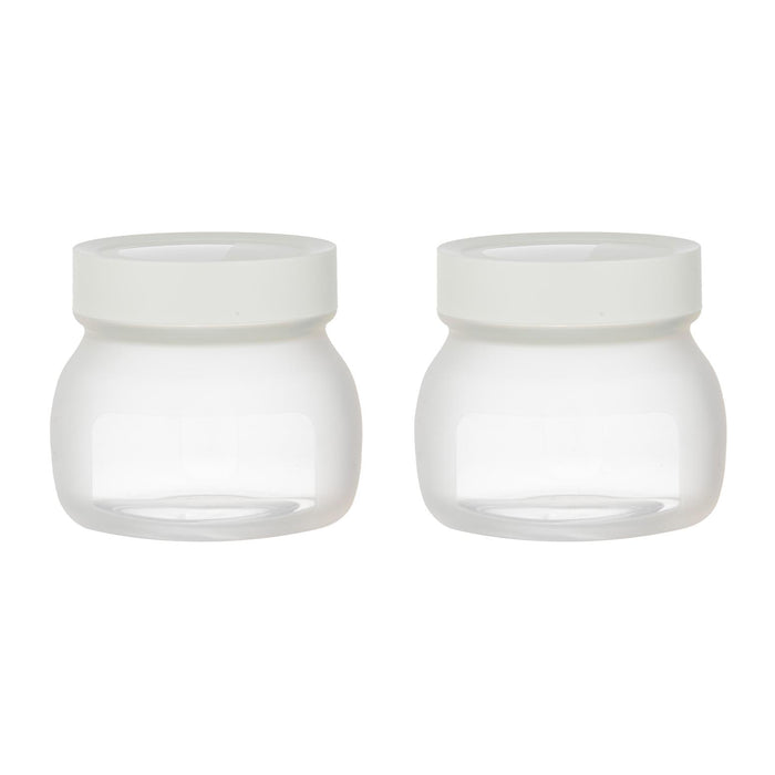 ladelle Eco Flexi White 2pk Medium Jar