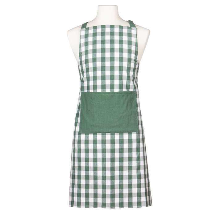 ladelle Eco Gingham Green Apron
