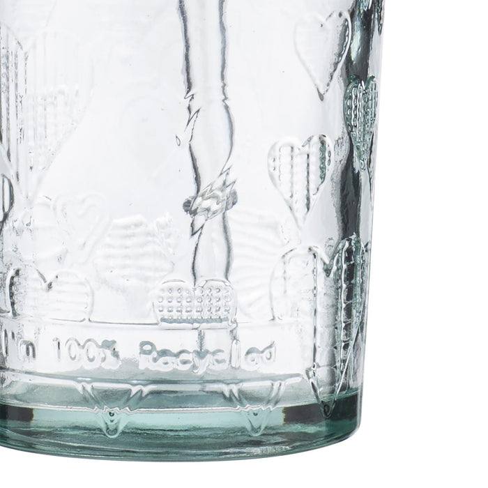 Ladelle Eco Hearts Glass To Go