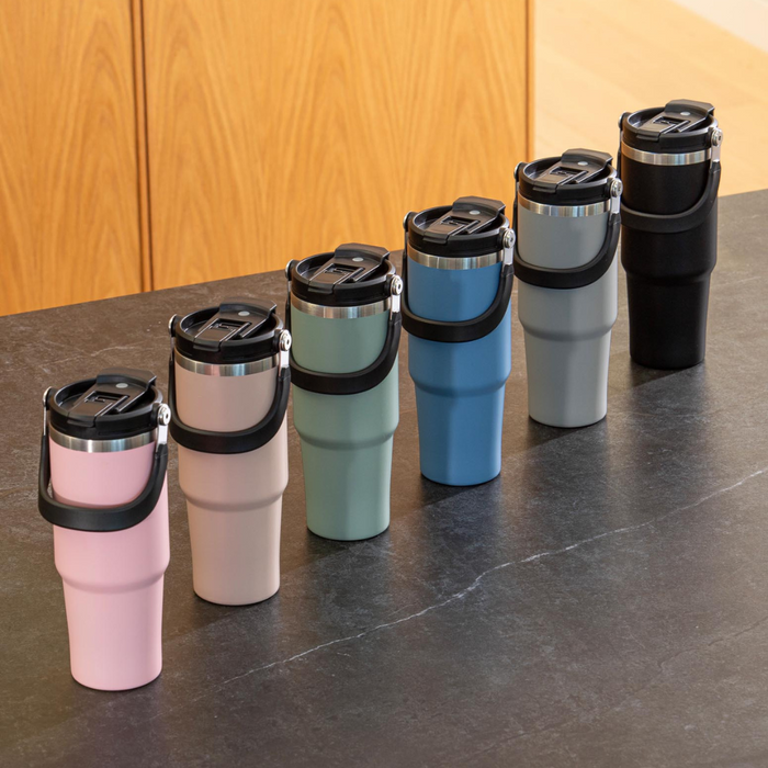 Ladelle Eco Hydrate Black 1ltr Drink Bottle