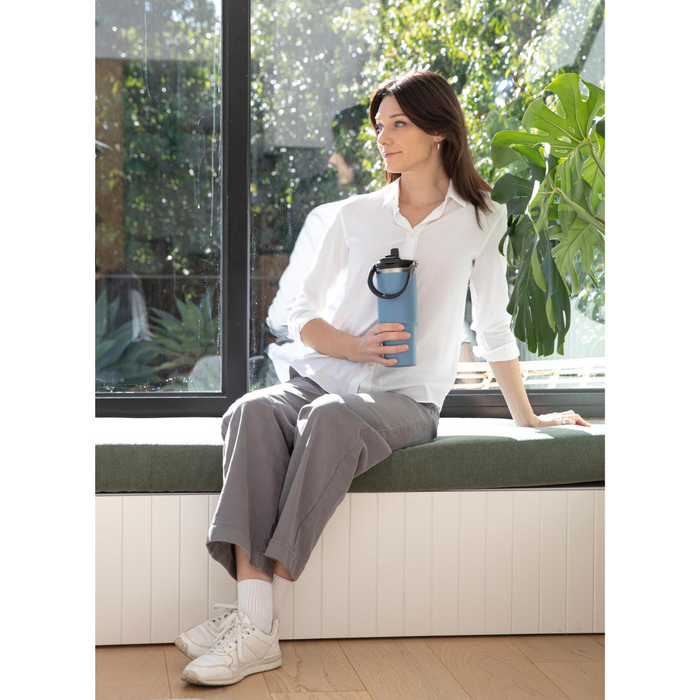 Ladelle Eco Hydrate Blue 1ltr Drink Bottle