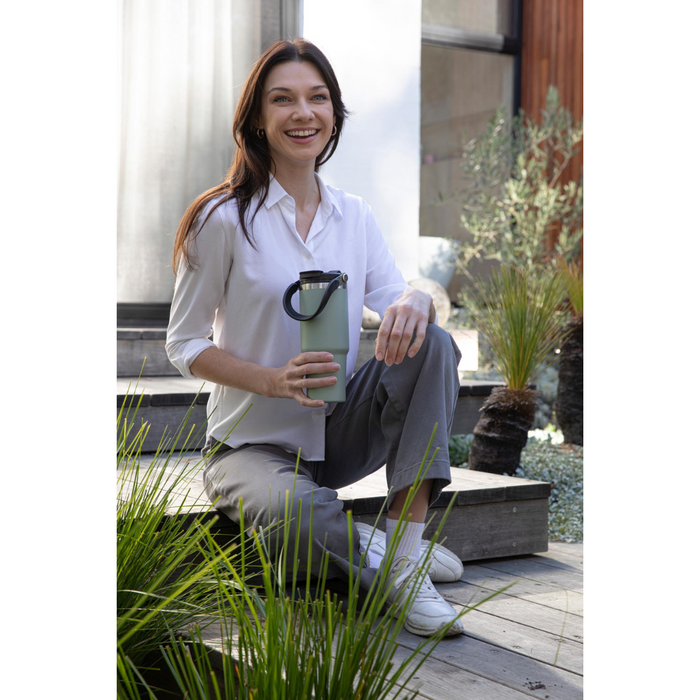 Ladelle Eco Hydrate Sage 1ltr Drink Bottle