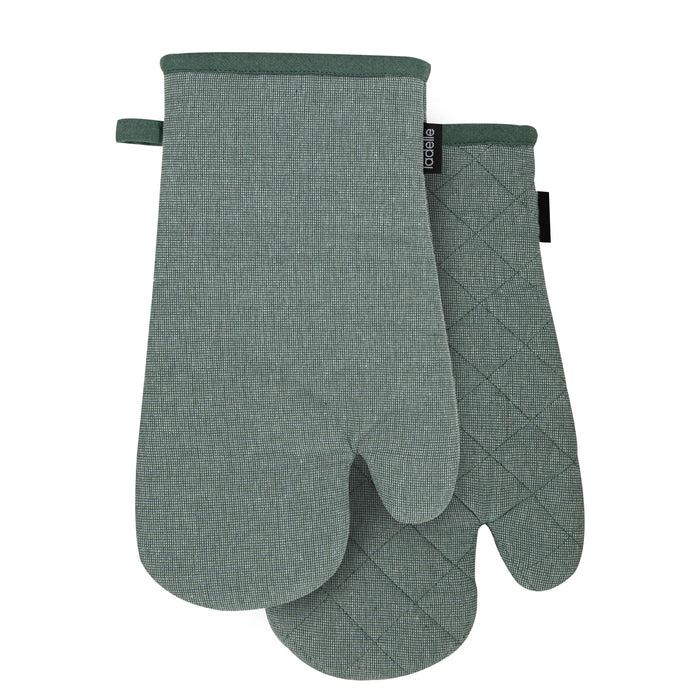 ladelle Eco Recycled Leaf 2pk Oven Mitt