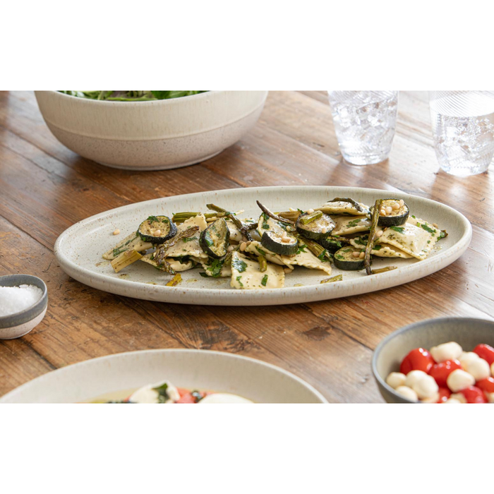 Ladelle Eden Cream Oblong Platter