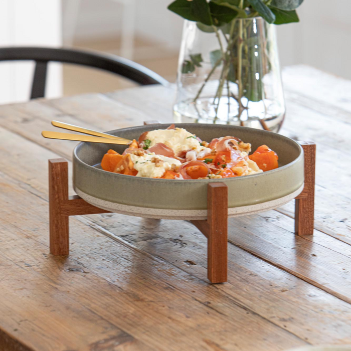 Ladelle Eden Green Footed Platter