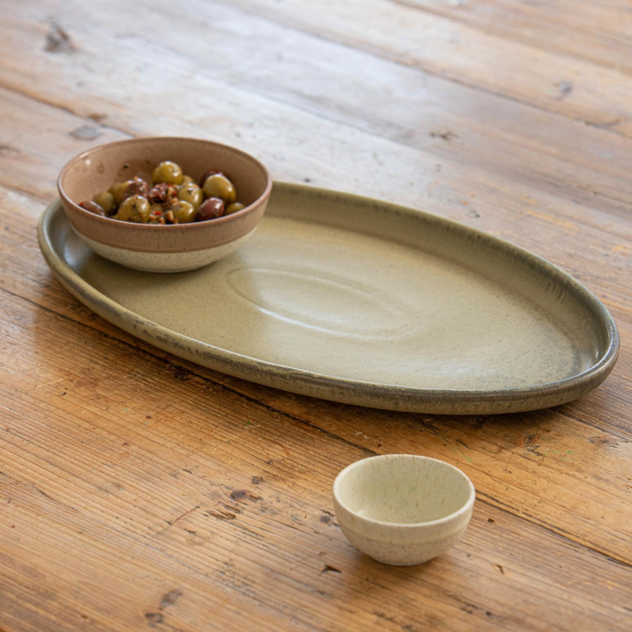 Ladelle Eden Green Oblong Platter