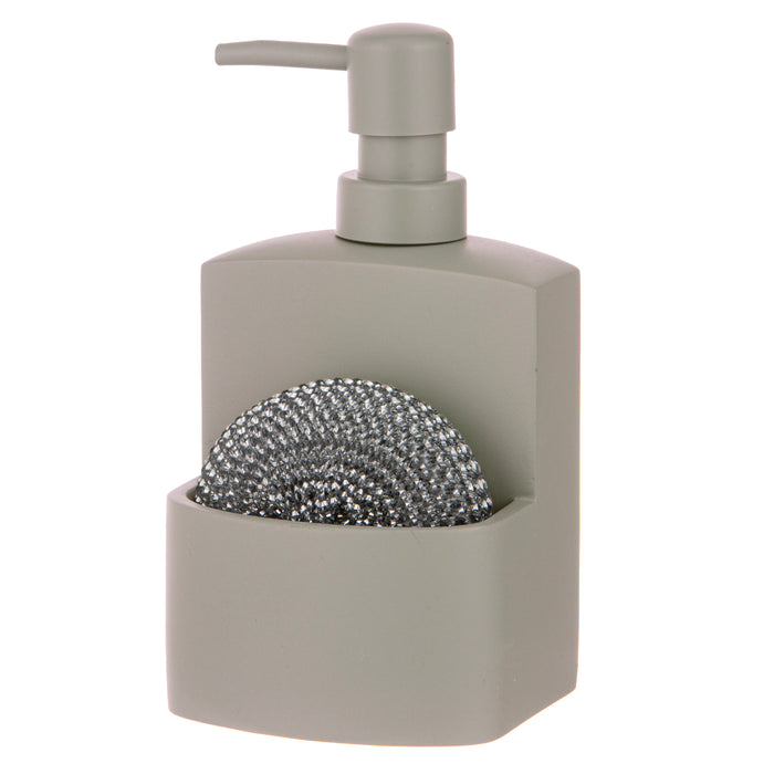 ladelle Essentials Stone 2pc Kitchen Cleaning Set