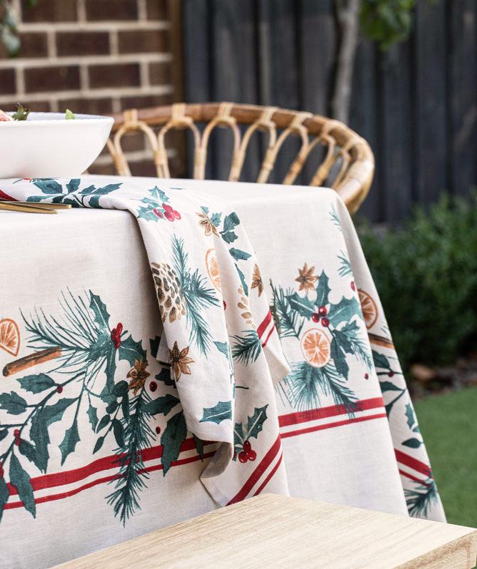 Ladelle Evergreen 4pk Napkin