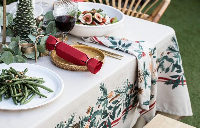 Ladelle Evergreen 4pk Napkin