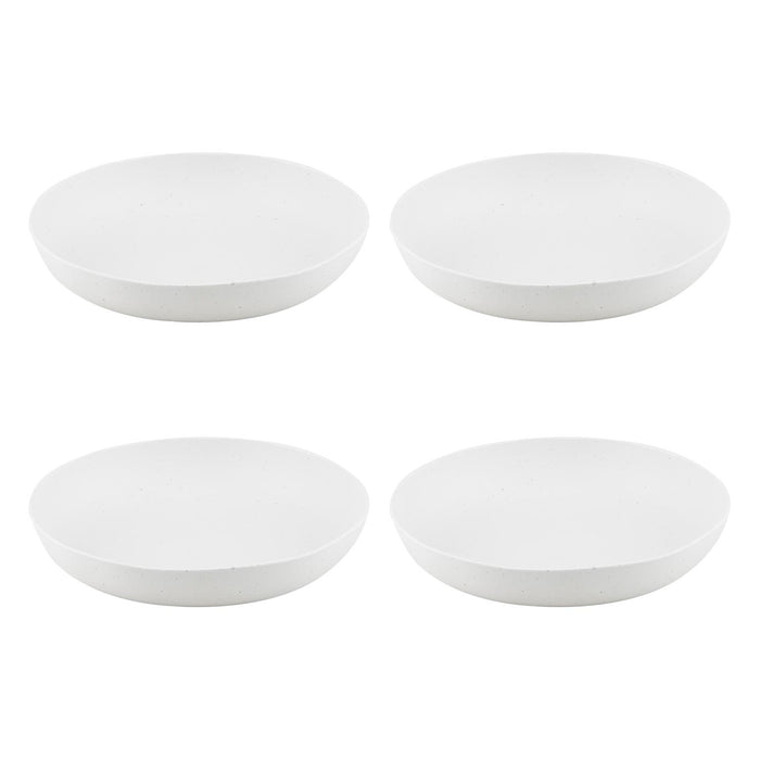 ladelle Flinders Large PET White 4pk Bowl
